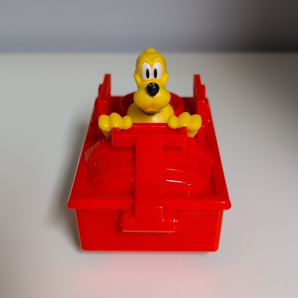 💜2/$20💜 Disney Jr Pull Back Action Car Toy, Pluto - Picture 2 of 3